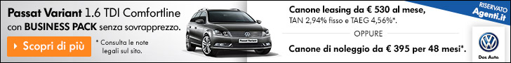Volkswagen 2014 Convenzione CIRCUITO AGENTI .IT 01 - 728x90 Pixels