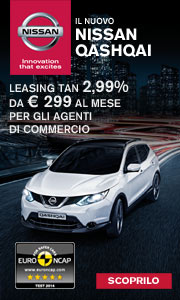 Nissan Italia Campagna 01.2014 Omaggio Qashqai Leasing Agenti - 180x300 Pixels