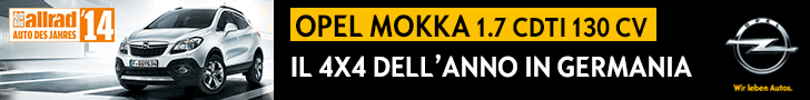 Opel Mokka & Astra Settembre 01 - 728x90 Pixels