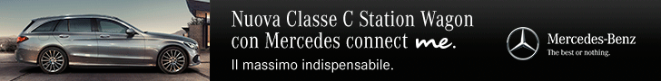 Mercedes Roma Classe C - 728x90 Pixels